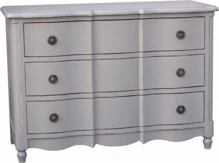 Casa Padrino Cassettone barocco a 3 cassetti 130 cm - Mobili in stile Liberty - legno massello