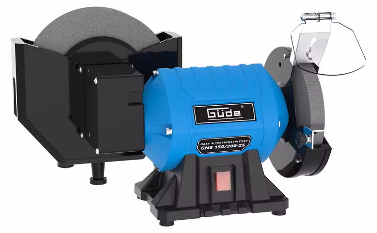 GÜDE Smerigliatrice a secco umida Smerigliatrice 200mm 250W GNS 150/200-25