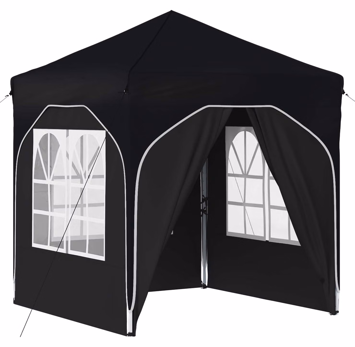 Tenda per feste a pop-up 192 x 192 x 245 cm Antracite