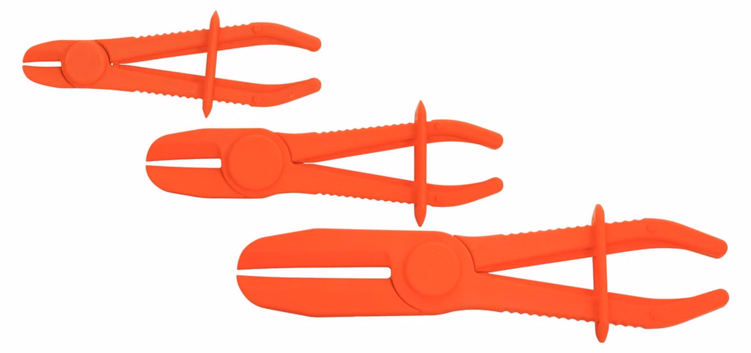 KS TOOLS Set di pinze stringitubo 3 pz - 115.5050