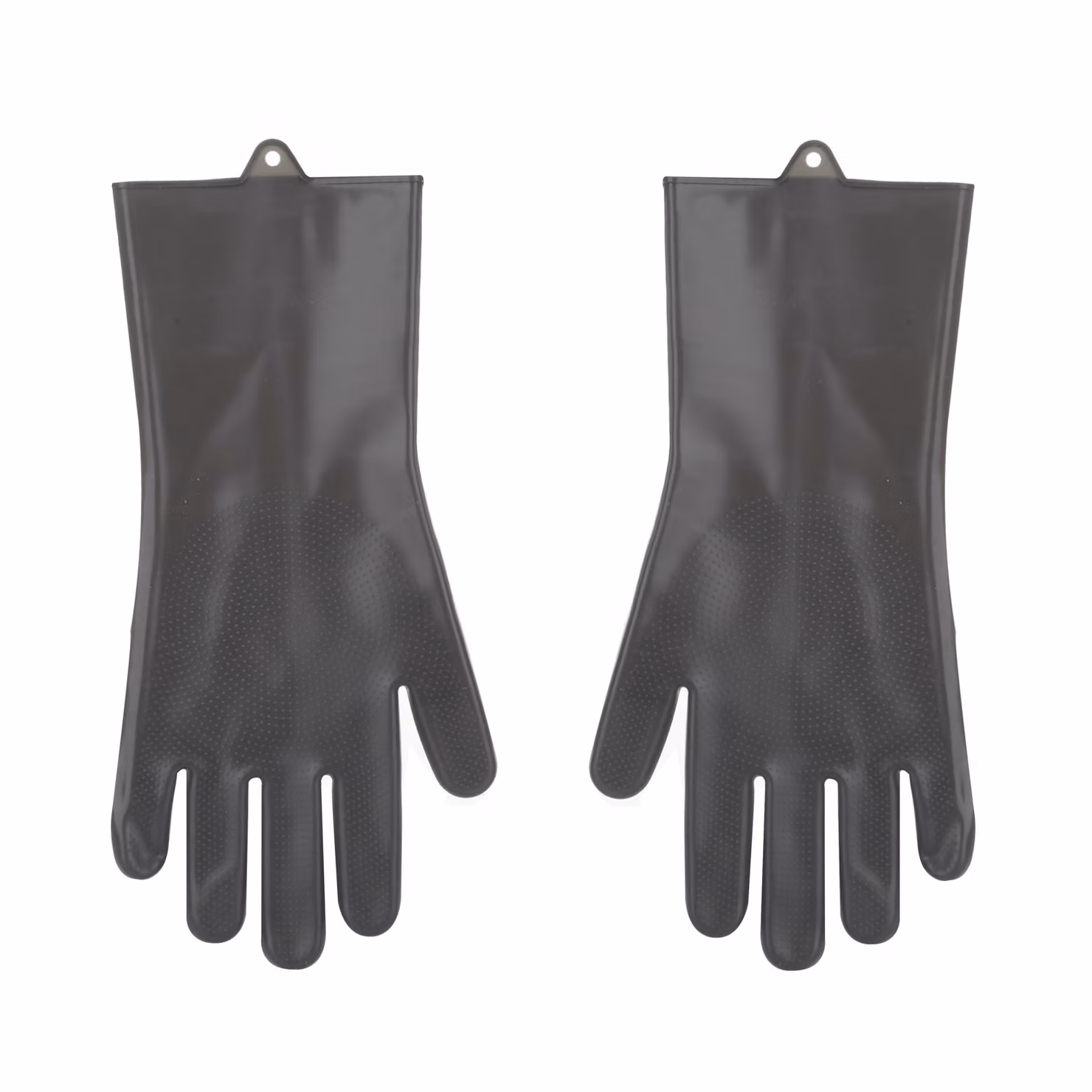 Guanti in silicone con setole KASANOVA colore grigio – 2
