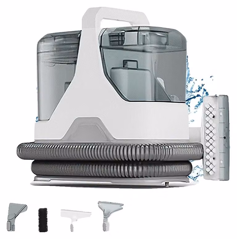 Aspirapolvere portatile per tappeti, alta potenza di aspirazione, versatile per diversi tipi di tessuto, modello EU-6000W-15Kpa-a