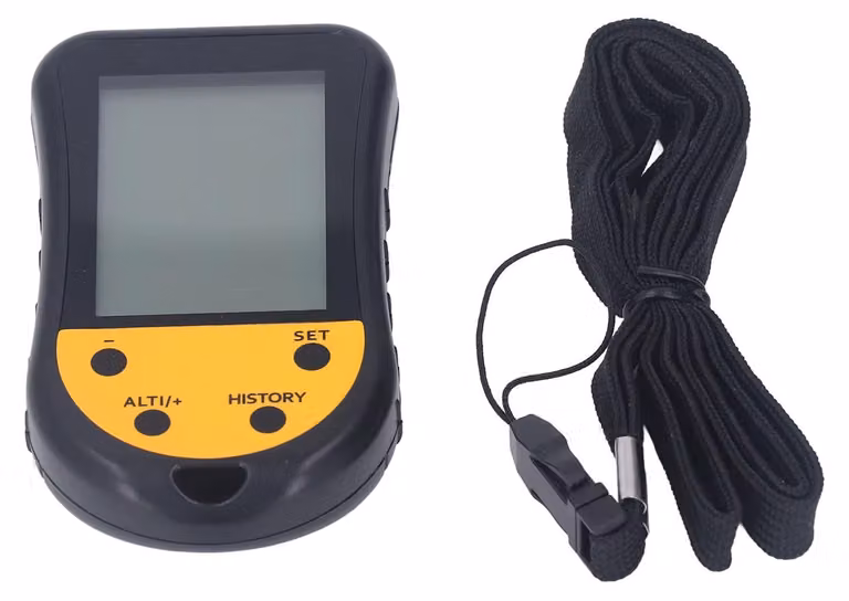 Altimetro digitale multifunzione con display LCD retroilluminato per attività all'aperto