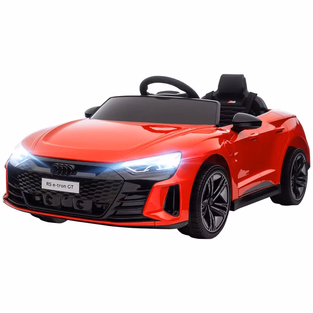 Auto elettrica per bambini Minimal 12V rossa con batteria ricaricabile e funzioni luci e suoni – 2