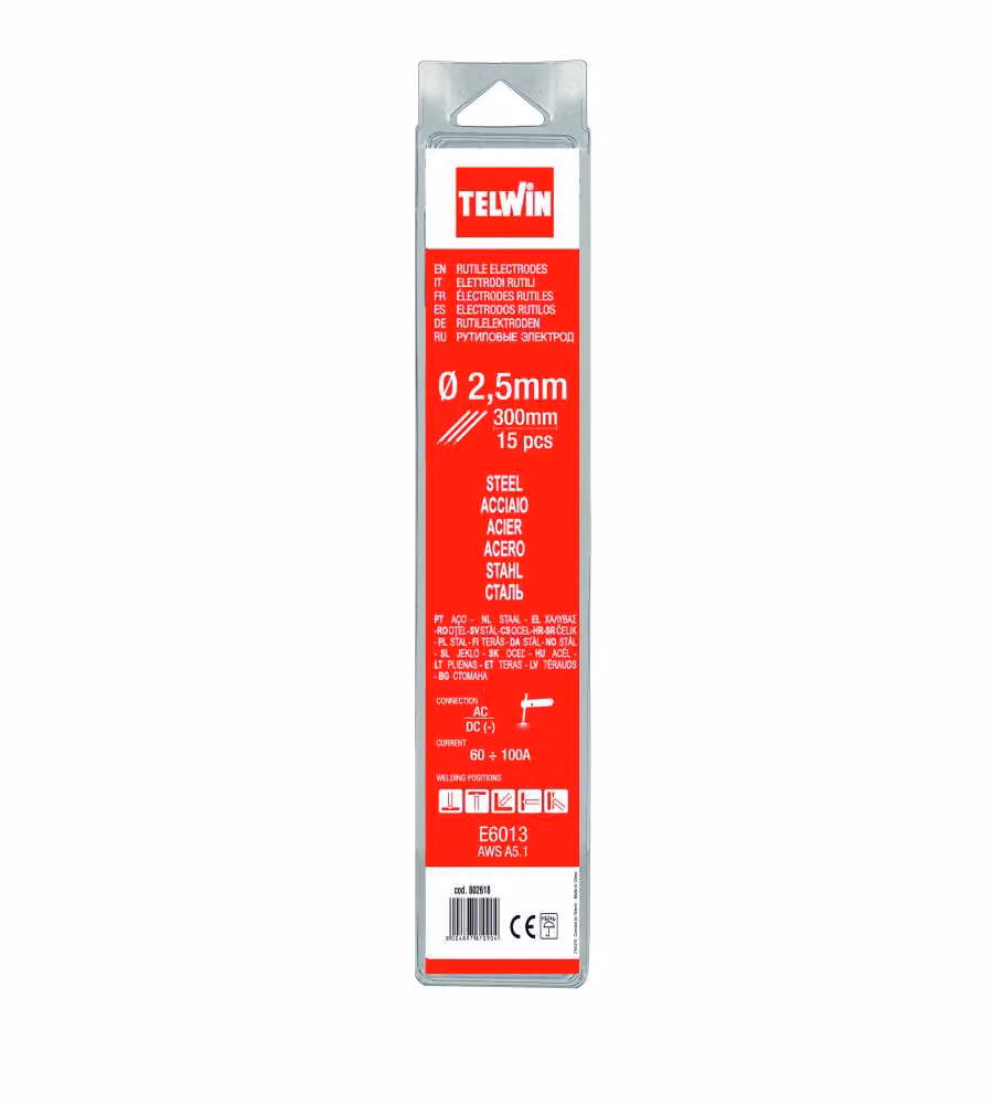 Elettrodi rutili diam. 2,5 mm