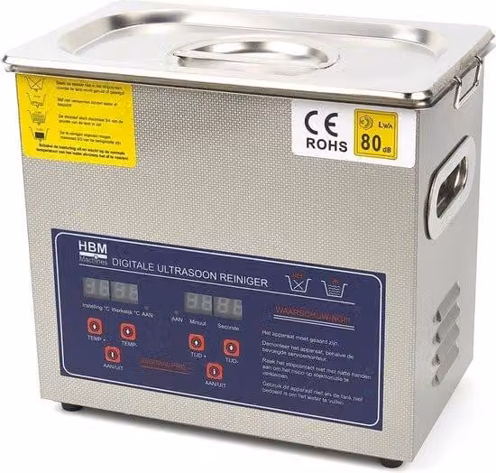 Pulitore a ultrasuoni professionale da 3,2 litri, 100 watt