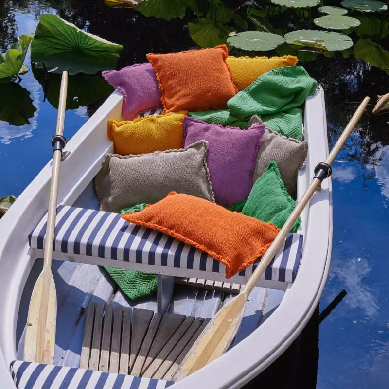 CANESTRI Cuscino - Taglia: 45x45,Colore: CANESTRI - MALVA