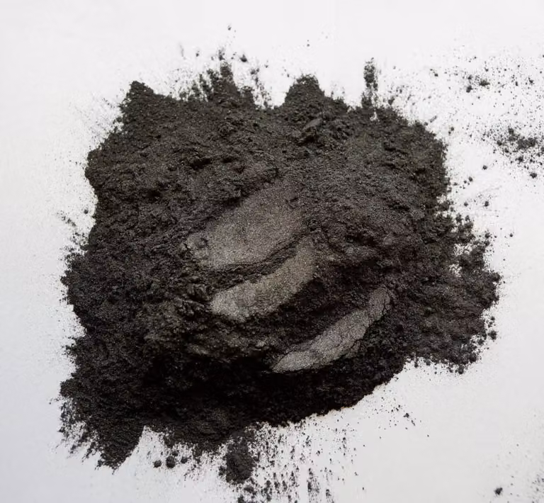 Grafite in polvere d'argento con l'85%-90% di carbonio, peso: 1 kg