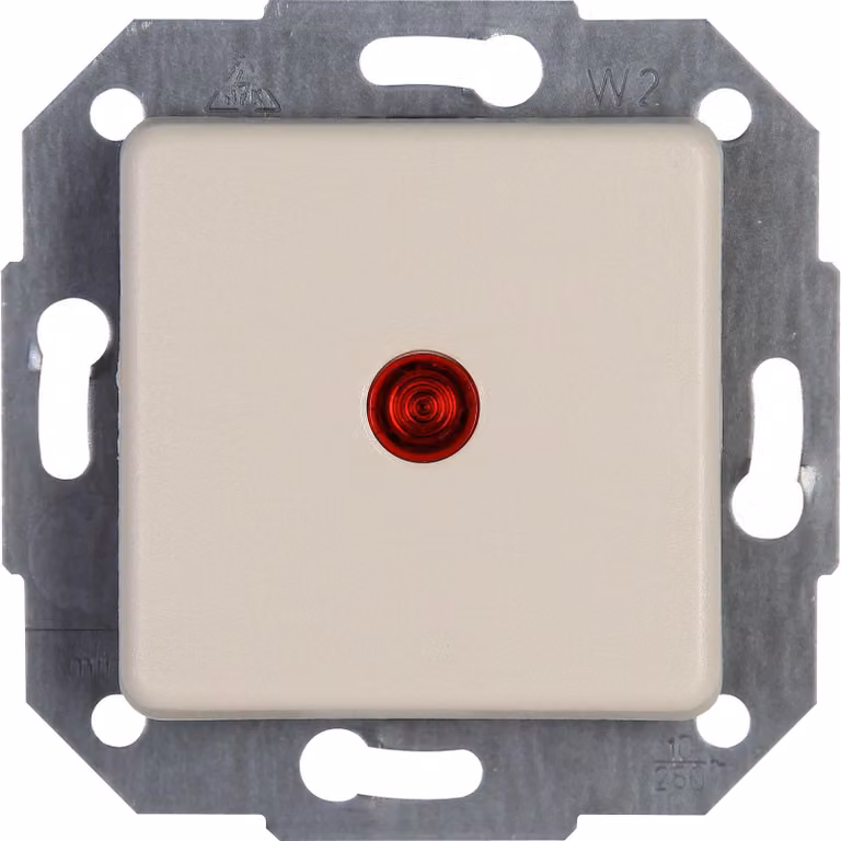 Cartellino di controllo, color crema