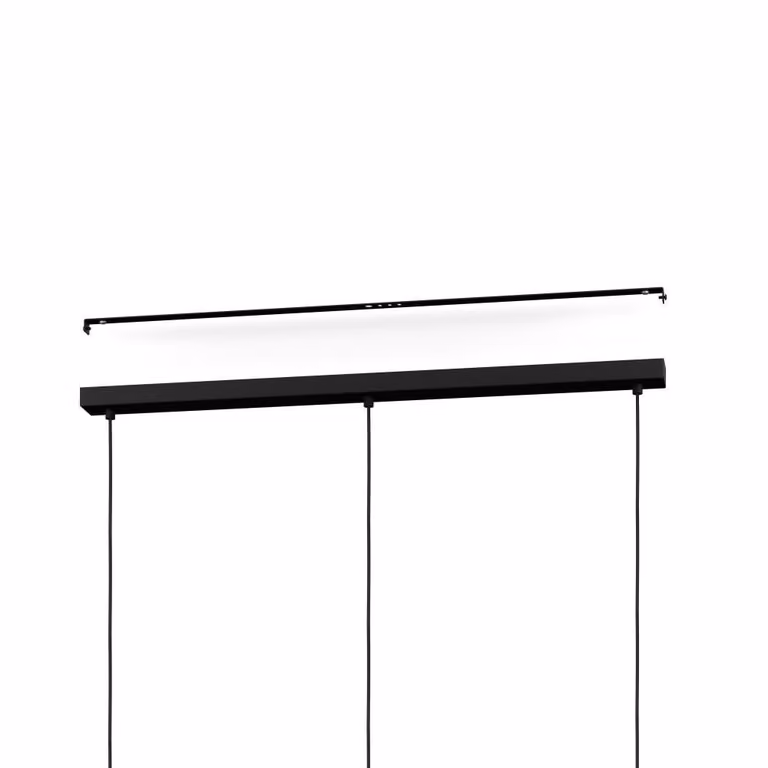Eglo 900402 SARONA LED GU10 tripla lampada a sospensione 3x4,5W 910x50mm Nero Oro