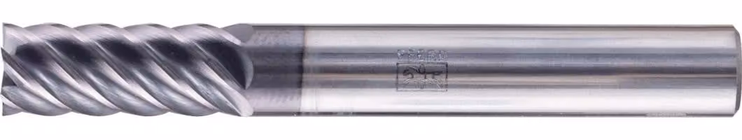 PFERD TOOLS Fresa angolare in metallo duro integrale lunga 6 taglienti Ø 8 mm gambo affilato in TiAlN HA Finitura universale Rifinitura