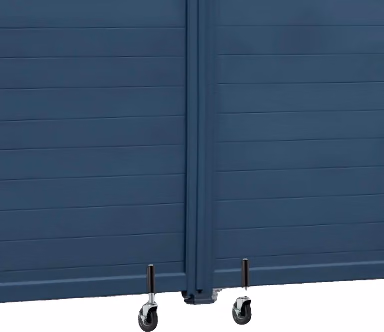 Rulli per porte, metallo resistente, portata 100 kg, diametro ruota 7,6 cm, installazione indipendente, funzionamento regolare