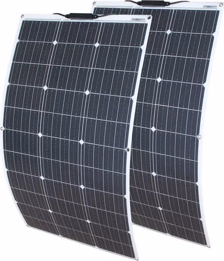 Pannelli solari flessibili, design leggero, alta efficienza 100 W, 200 W pannello solare