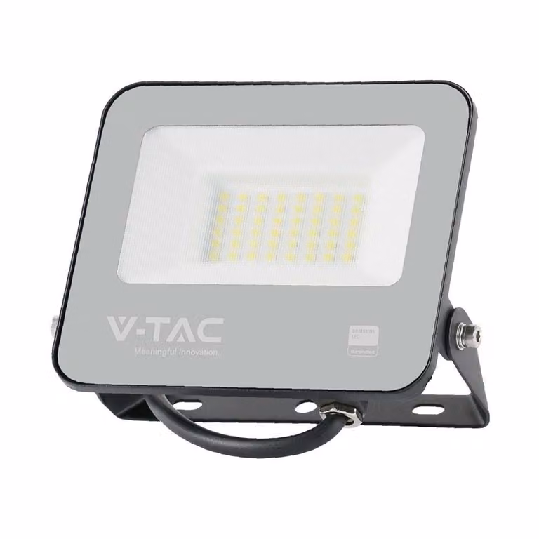Proiettore a LED - Nero - 135lm/w - Samsung - IP65 - 30 Watt - 3450 Lumen - 6500K - 5 anni