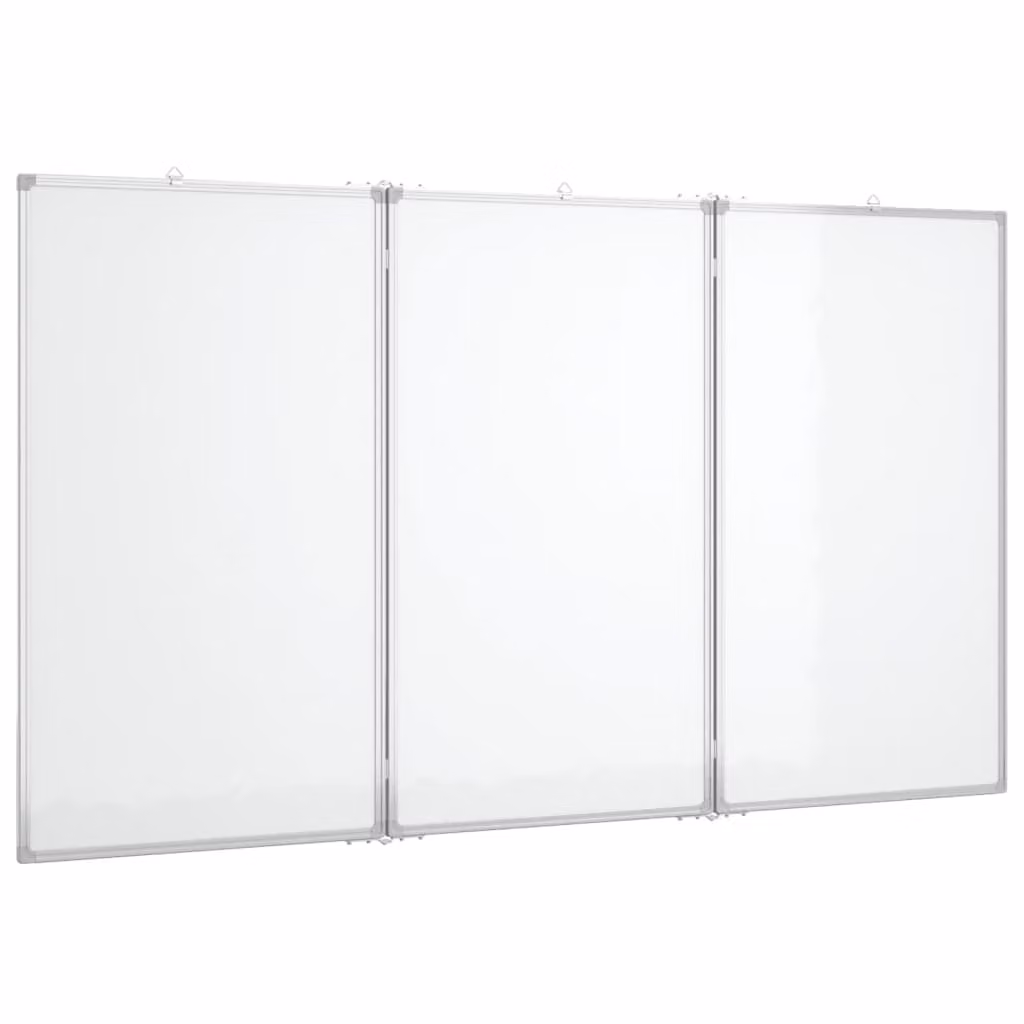 Lavagna Magnetica Pieghevole 150x100x1,7 cm in Alluminio