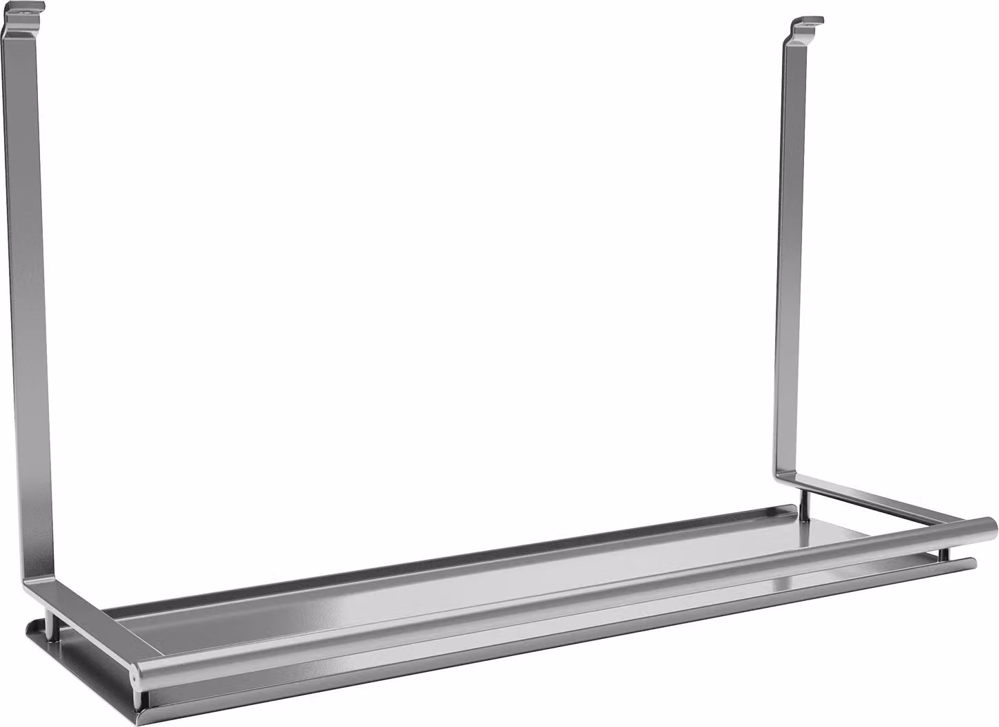 Scaffale universale Kesseböhmer Linero look acciaio inox