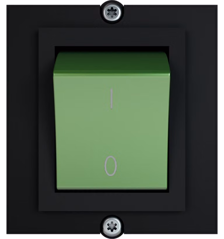 Bachmann Custom module - Knopfschalter - Schwarz