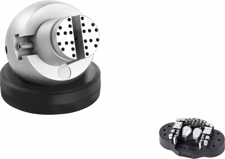 Morsa a sfera, diametro 5 pollici, rotazione a 360°, 5in 35pcs