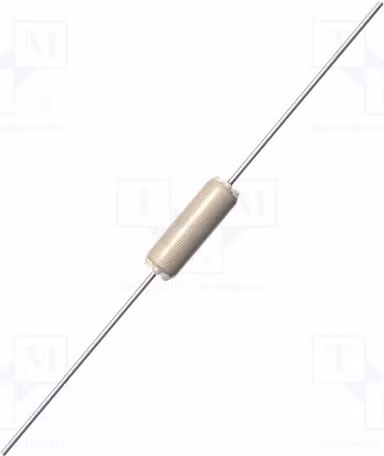 2 induttori: filo, induttanza 160 μH, resistenza 21600 mΩ, montaggio a foro passante, dimensioni Ø 5,5 x 19 mm, tolleranza ±20%, corrente massima 0,15 A, frequenza 100 kHz, modello SMSC-161M-01