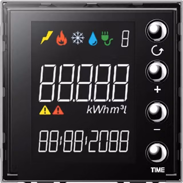 BTicino Living Light Display Consumo Energia LN4710 Nero