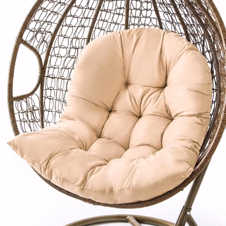 Omgoods - Cuscino per poltrona a dondolo, 80 x 120 cm, adatto per interni ed esterni