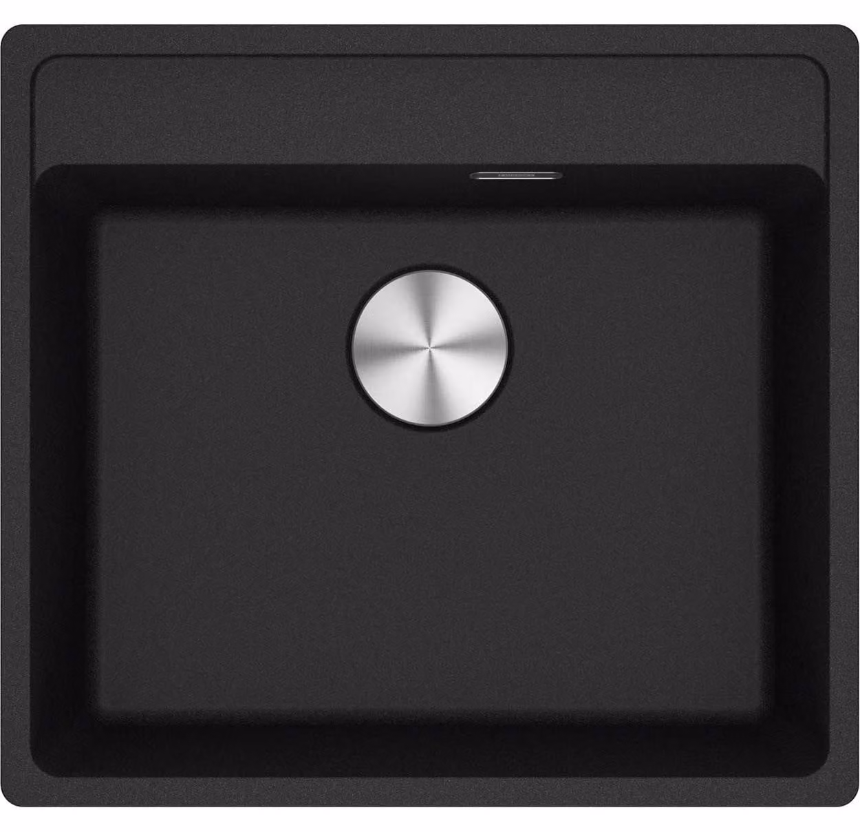 Franke Maris lavabo sotto intonaco Fragranite bacinella MRG 210-52 A Onyx comando manuale da 60 cm 135.0683.034