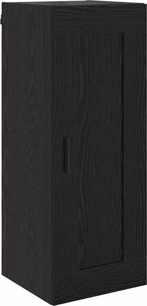 Pensile Rovere Nero 34,5 x 34 x 90 cm Legno multistrato