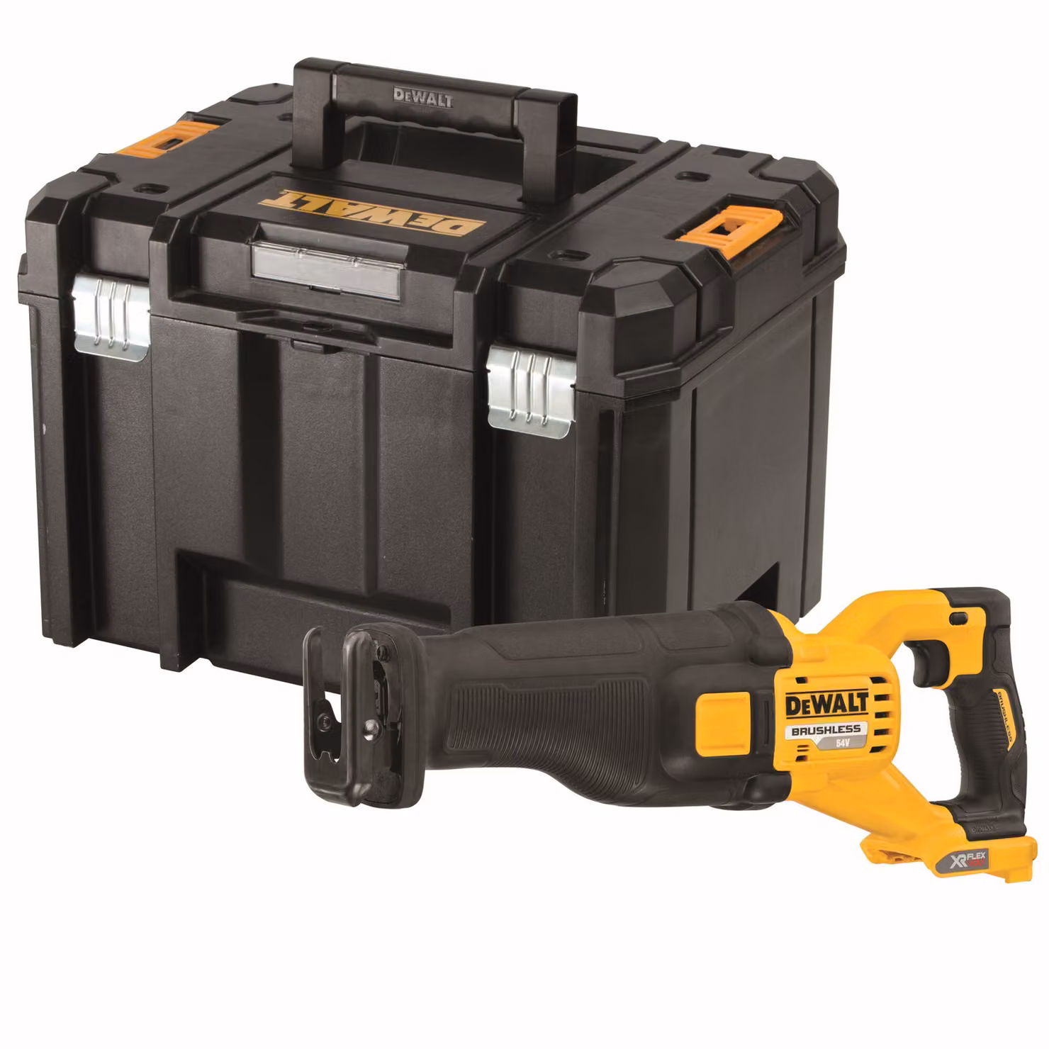DEWALT DCS389NT reciprocating saw FlexVolt 54V TSTAK Black, Yellow