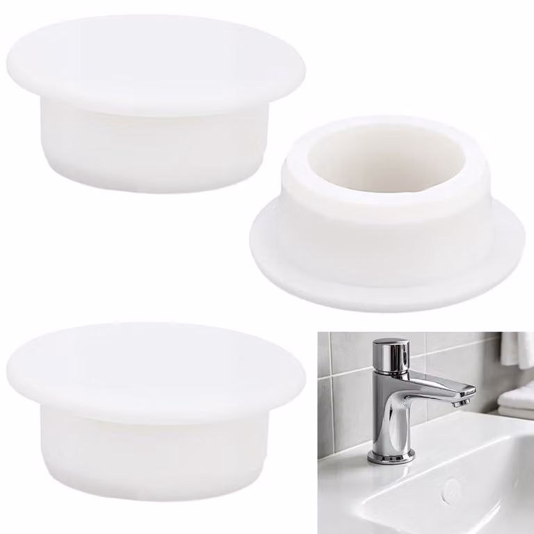 3 tappi in silicone per lavelli - impermeabili e flessibili - AJEW-CN0008-97C-EU21