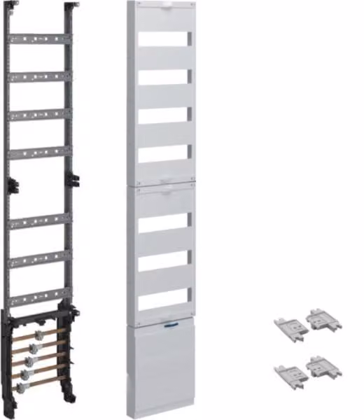 Pannello di distribuzione HAGER universZ 1350mm, 1 campata.7 file 1 pezzo