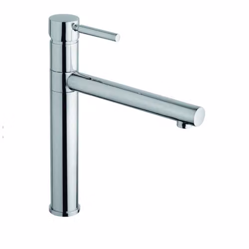 Rubinetto per lavello design cilindrico semplice e pulito