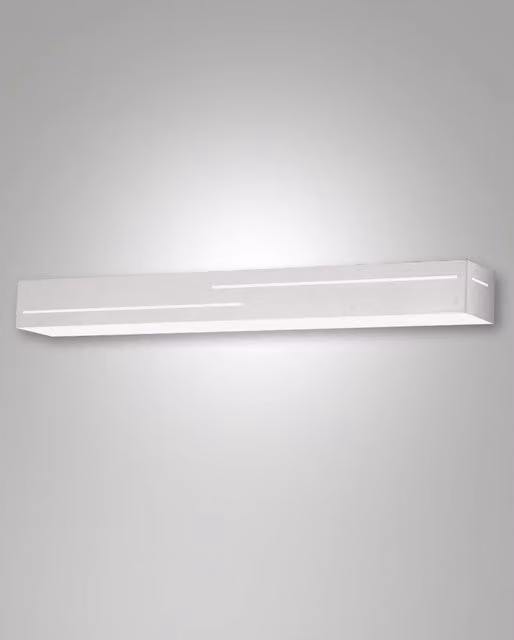 Lampada da Parete Fabas Banny LED Integrato 24W 2260 lm 3000K Bianco con Design Up and Down in Metallo e Plastica per Soggiorno e Corridoio – 1