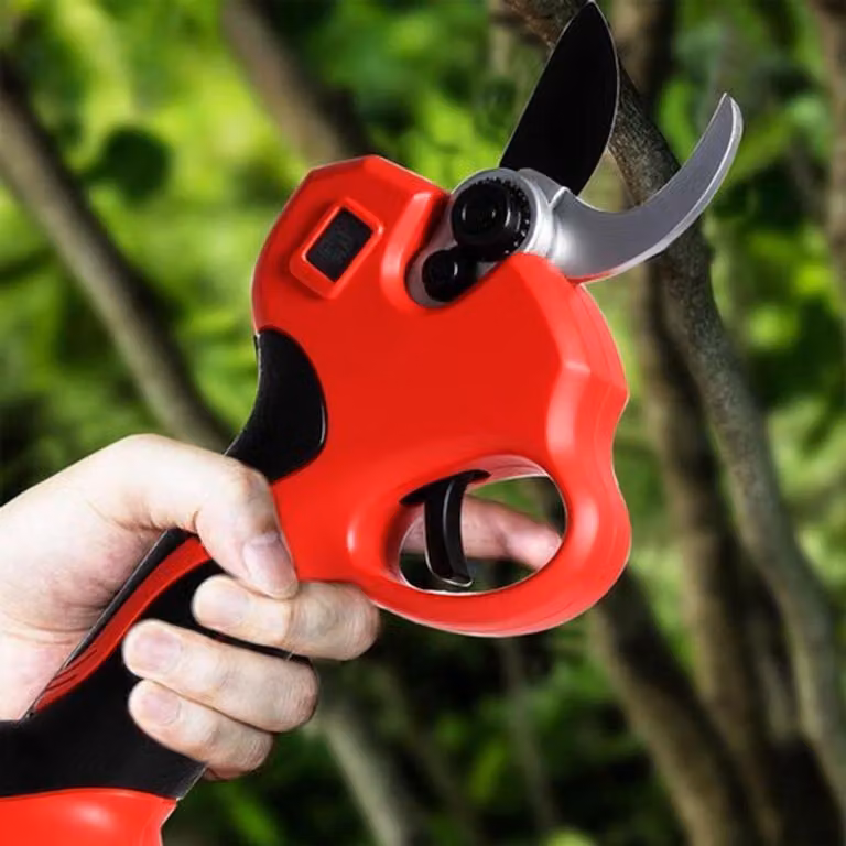 Troncatrice elettrica 3-in-1 telescopica per potatura di rami alti - Attrezzo da giardino a batteria - Verde