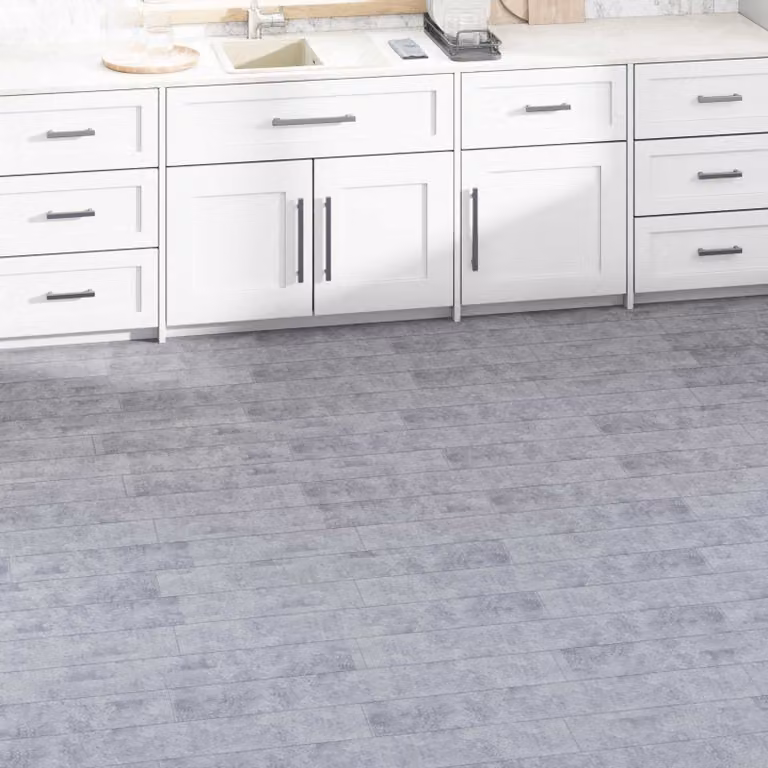 Pavimento in PVC autoadesivo vidaXL effetto pietra Grigio, 5,02 m² (36 pezzi)