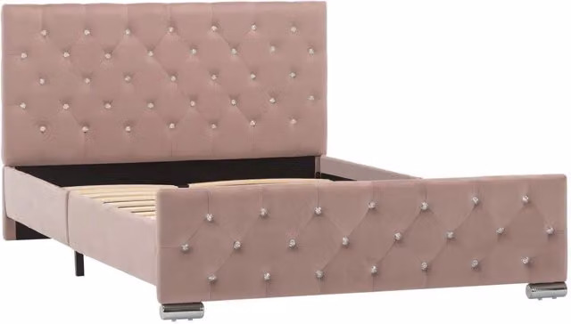 Giroletto Rosa in Velluto 120x200 cm 286825