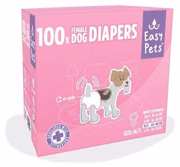 Pannolini per cani Easypets da donna