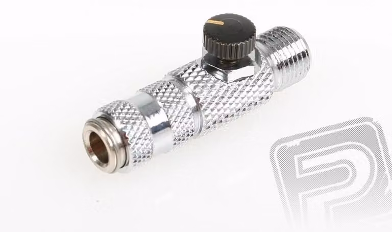 Raccordo rapido con regolazione dell'aria (femmina 1/8")