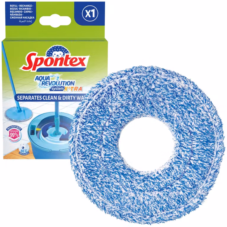 Copertura in microfibra per spazzolone per pavimenti, 1 pezzo, 100 ml