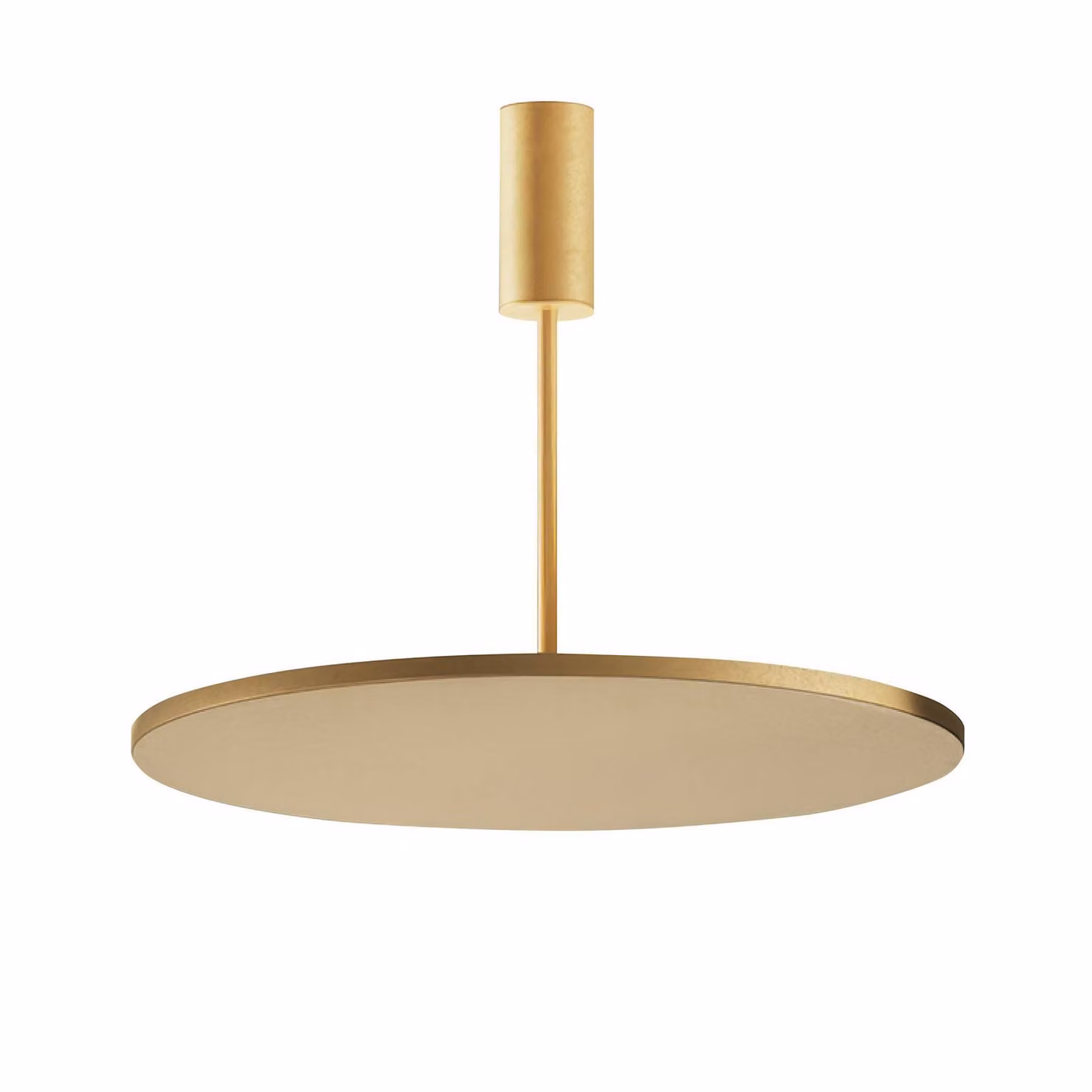 OLEV Plafoniera a LED Fluentis, Ottone / Oro, Soggiorno / Sala da pranzo, Alluminio, Design, Plafoniera LED