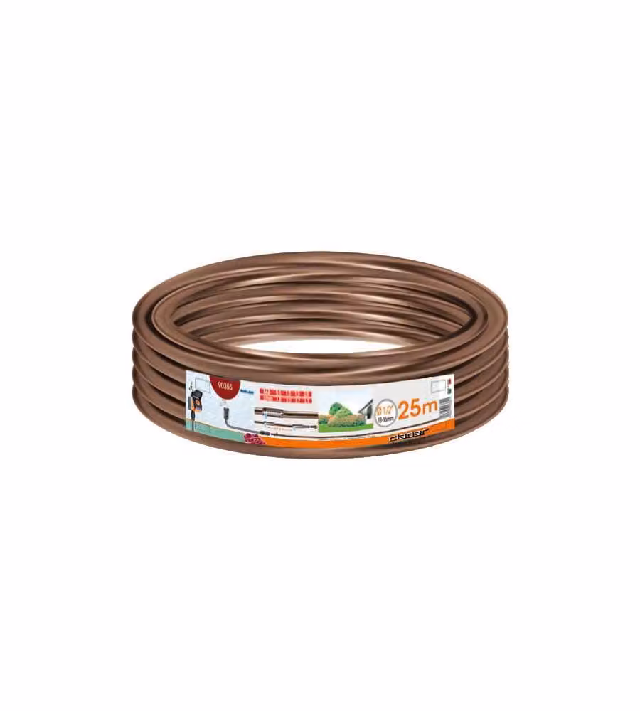 Tubo Gocciolante 1/2" 25 m Brown Micro Claber