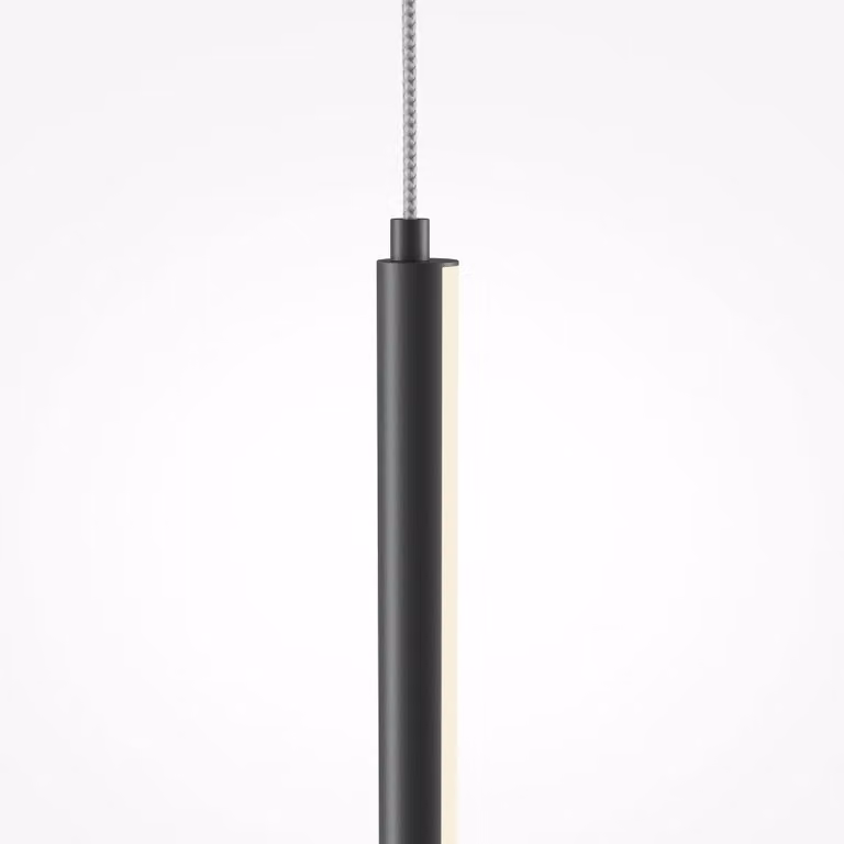 Maytoni Halo LED Luce a sospensione nera 11W Minimalista IP20 3000K-4000K