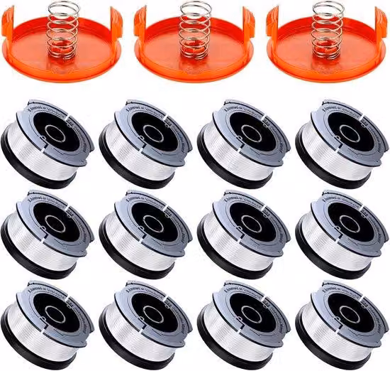 12 bobine di filo d'acciaio - Adatte per 1,65 mm, uso domestico