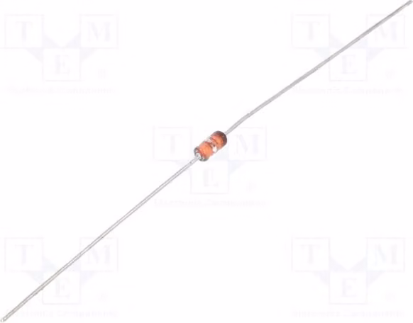 1 x Diodo: Zener 36V 100nA NTE5037A, diodi Zener a montaggio su piedini (THT), 0,5W, singolo diodo