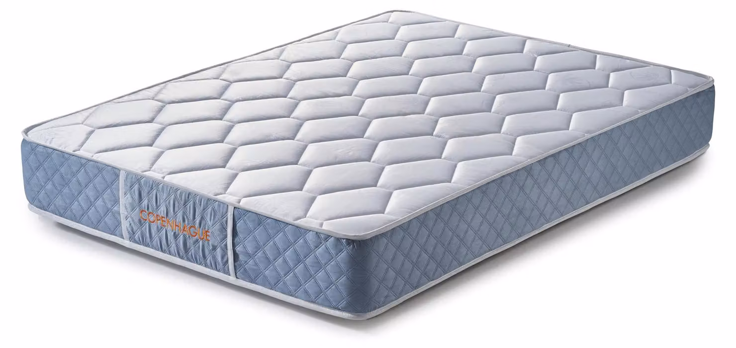 Materasso in memory foam, dimensioni 150x180x25 cm, colore bianco, rigidità media