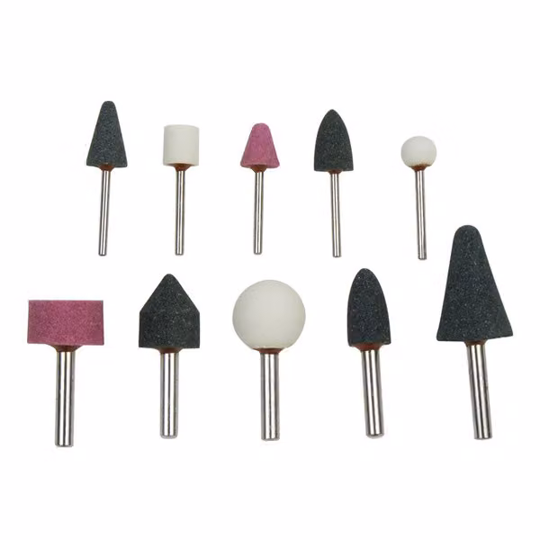 EXTOL CRAFT 1822 Smerigliatrice rotante 10 pezzi, gambo 3 e 6 mm
