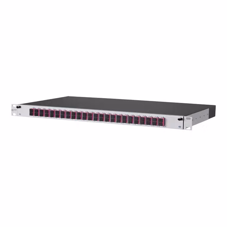 Metz Connect OpDAT pannello di permutazione VIK 24xSC-D (viola), OM4, grigio 150260BB24-E