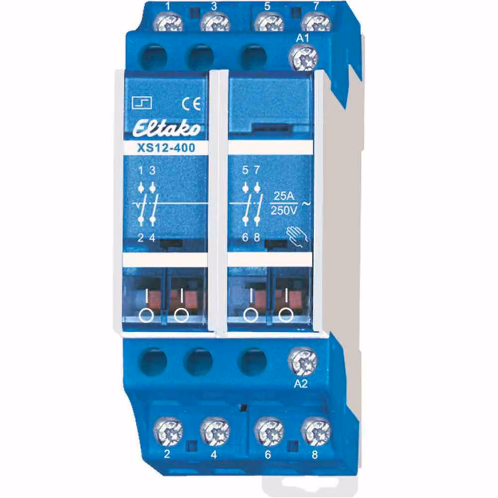 Interruttore a impulsi Eltako 4S 25A XS12-400-230V