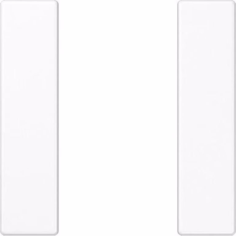 Set di pulsanti Jung, 1-gang completo A 501 TSA WW