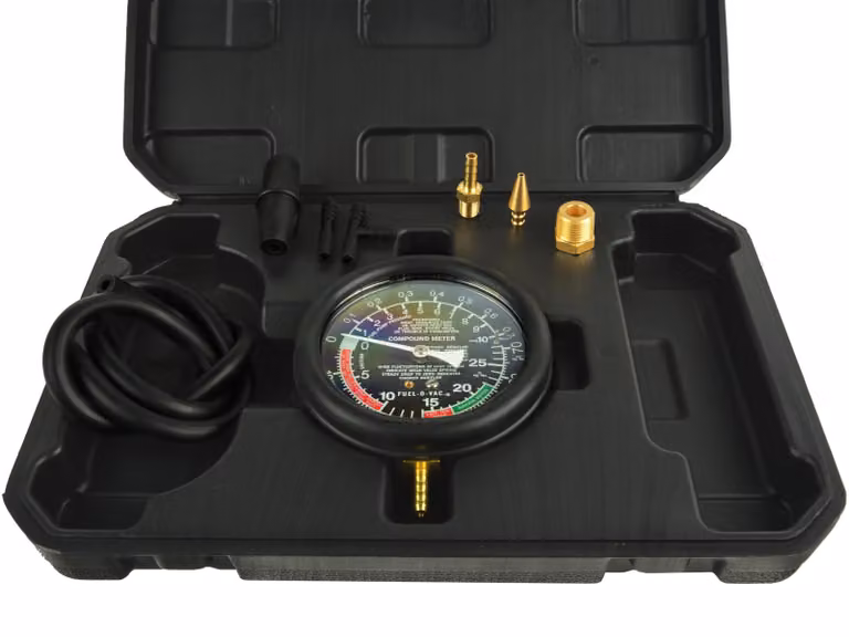 Tester pompa benzina, manometro carburatore pressione vuoto carburante auto, manometri compressione 1 bar fino a 0, 7 bar per auto e moto