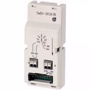 Passacavo per armadio elettrico Eaton SWD, da cavo piatto a cavo tondo, presa 121380